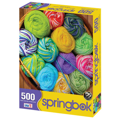 SPRGBK Colorful Yarn 500 Piece Puzzle
