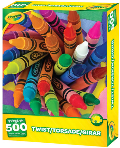 Crayola Twist 500 Piece Puzzle    