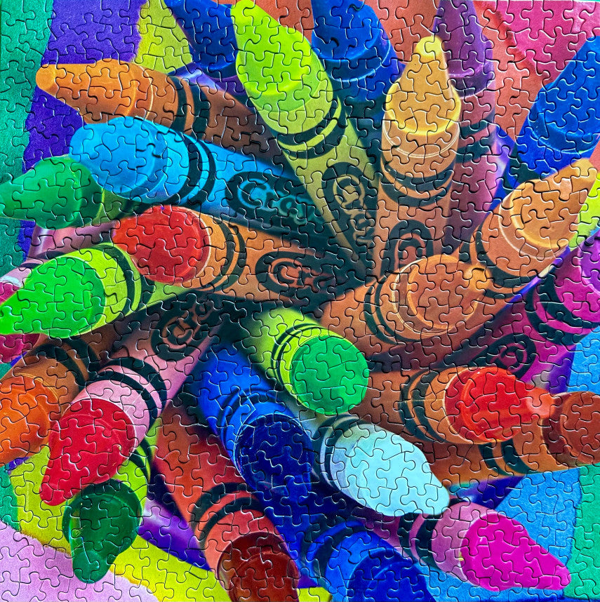 Crayola Twist 500 Piece Puzzle