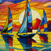 Sunset Sailing 500 Piece Puzzle