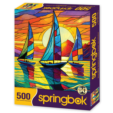 Sunset Sailing 500 Piece Puzzle