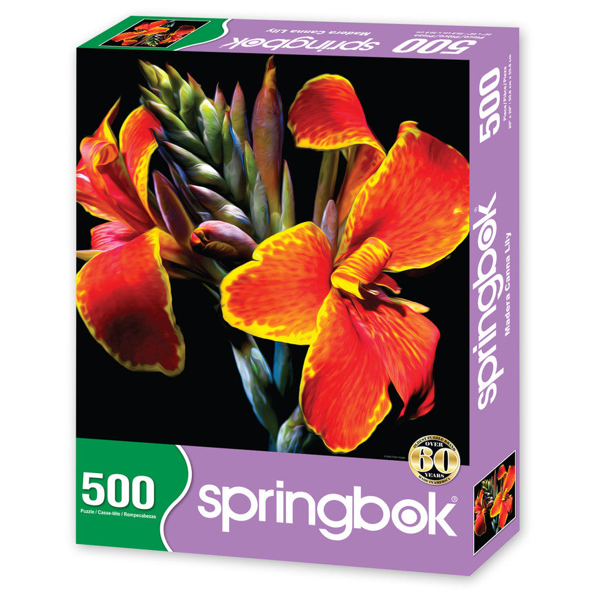 Maderna Canna Lily 500 Piece Puzzle