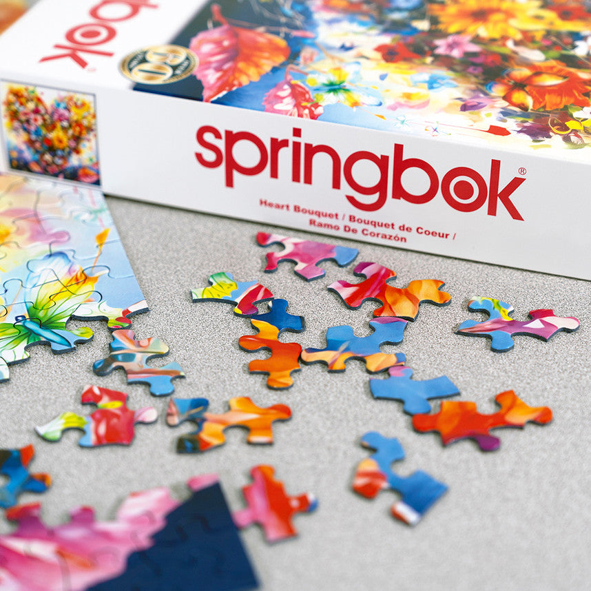 Heart Bouquet 500 Piece Puzzle