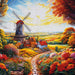 Windmill on The Farm 500 Piece Puzzle