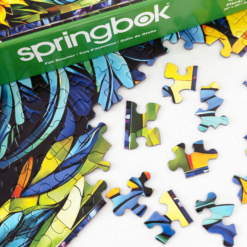 Fall Rooster 500 Piece Puzzle