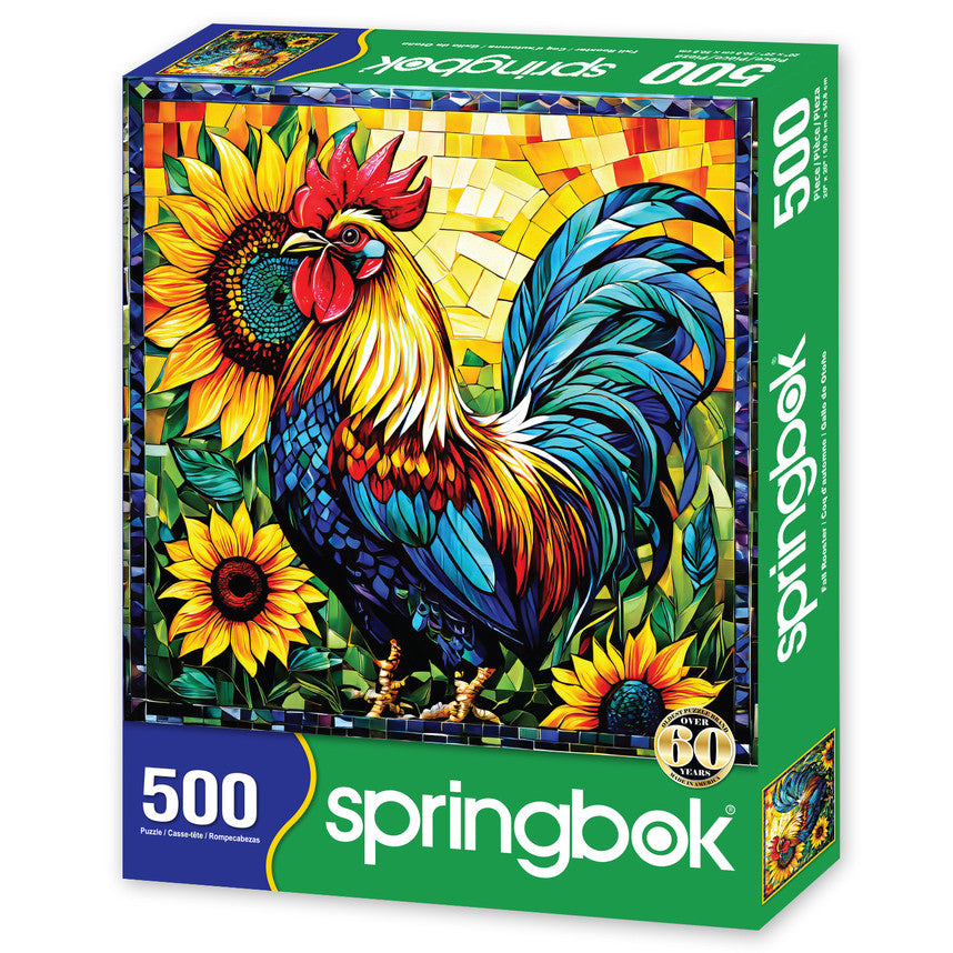 Fall Rooster 500 Piece Puzzle