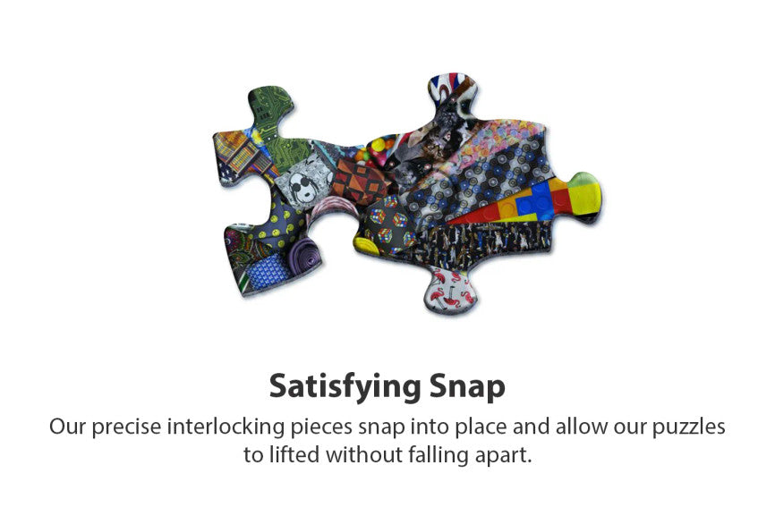 SPRGBK It's A Tie! 500 Piece Round Puzzle