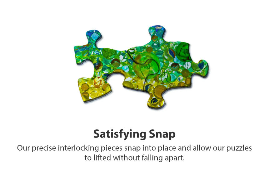 Illuminated Marbles 500 Piece Round Puzzle