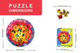 Colorful Bloom 500 Piece Round Puzzle