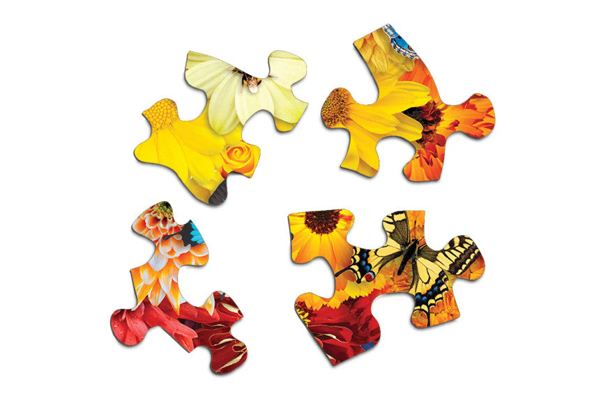 Colorful Bloom 500 Piece Round Puzzle