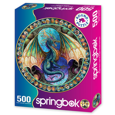 Dragon Heart 500 Piece Round Puzzle