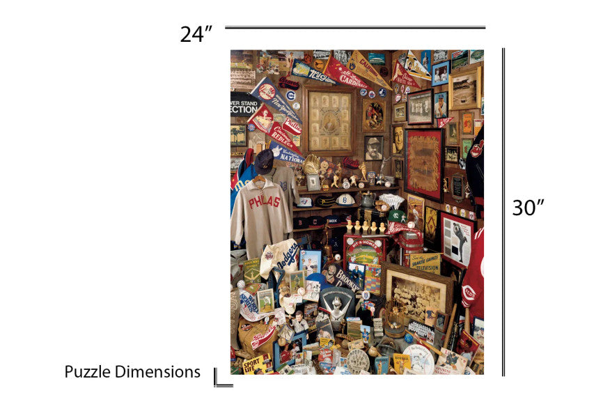 SPRGBK Collectors Closet 1000 Piece Puzzle