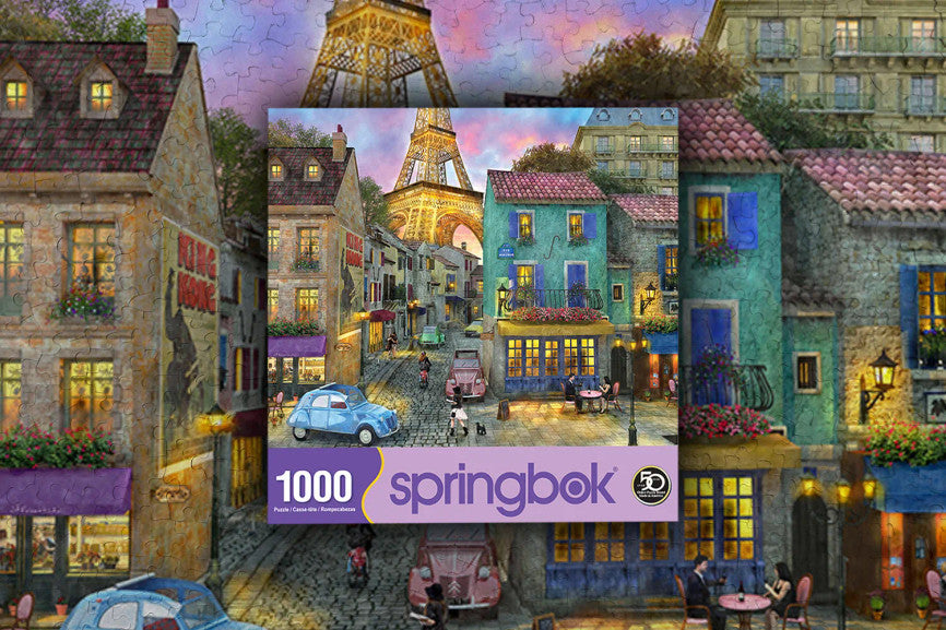 SPRGBK Eiffel Magic 1000 Piece Puzzle