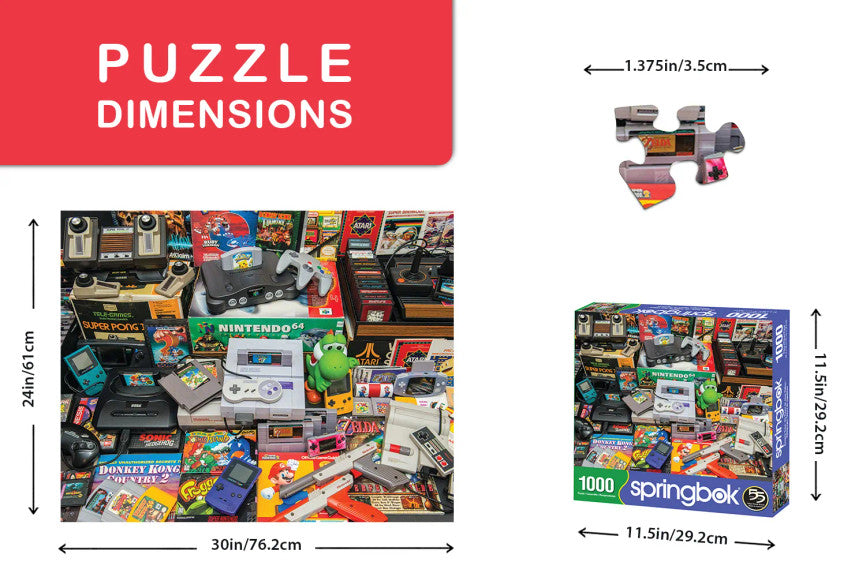 SPRGBK Gamer's Trove 1000 Piece Puzzle