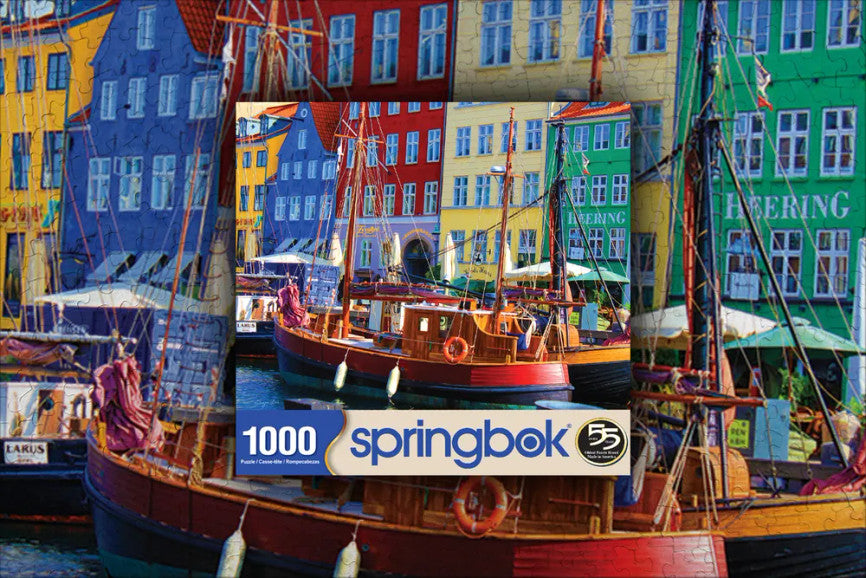SPRGBK Copenhagen Waterfront 1000 Piece Puzzle
