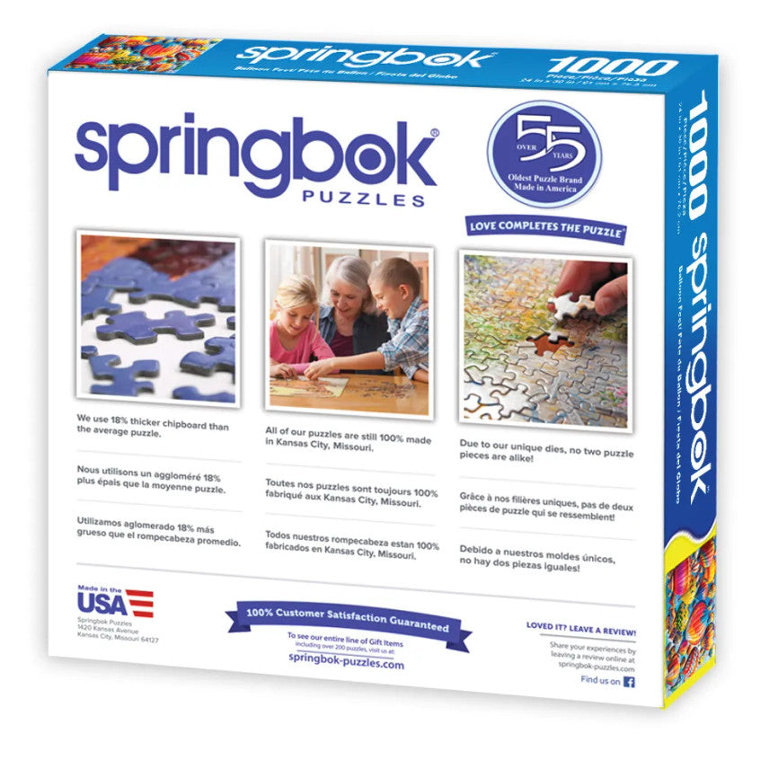 SPRGBK Balloon Fest 1000 Piece Puzzle