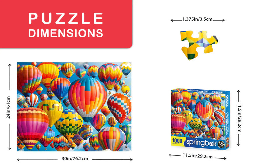 SPRGBK Balloon Fest 1000 Piece Puzzle