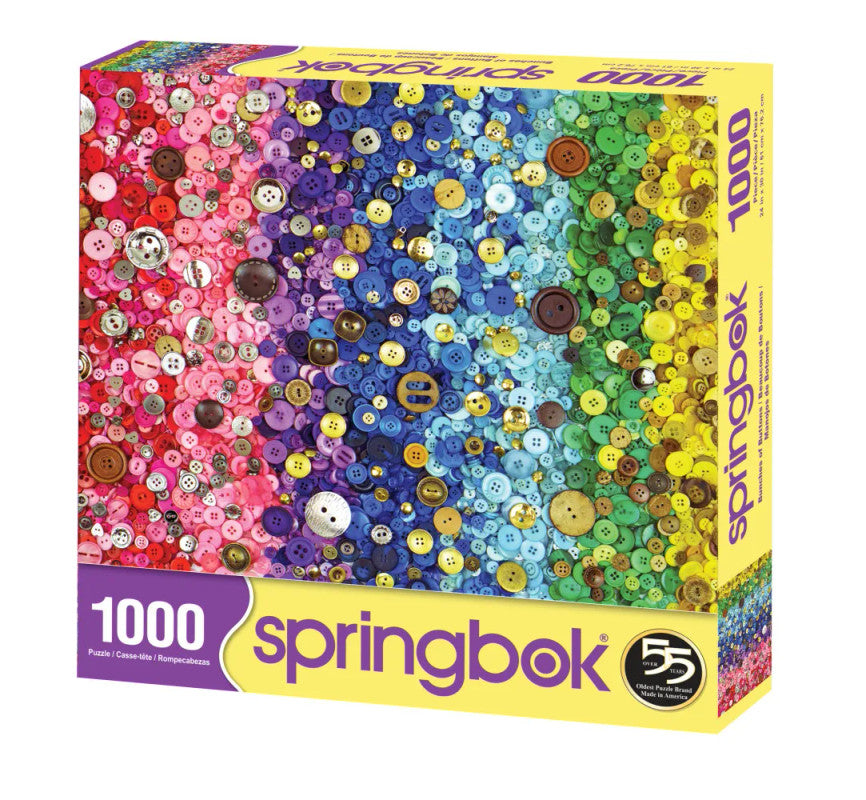 SPRGBK Bunches of Buttons 1000 Piece Puzzle