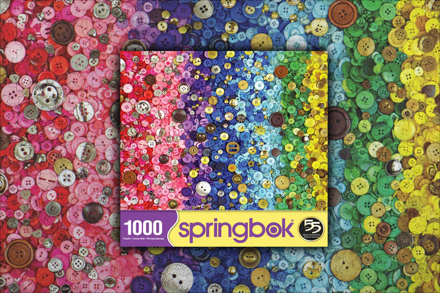 SPRGBK Bunches of Buttons 1000 Piece Puzzle