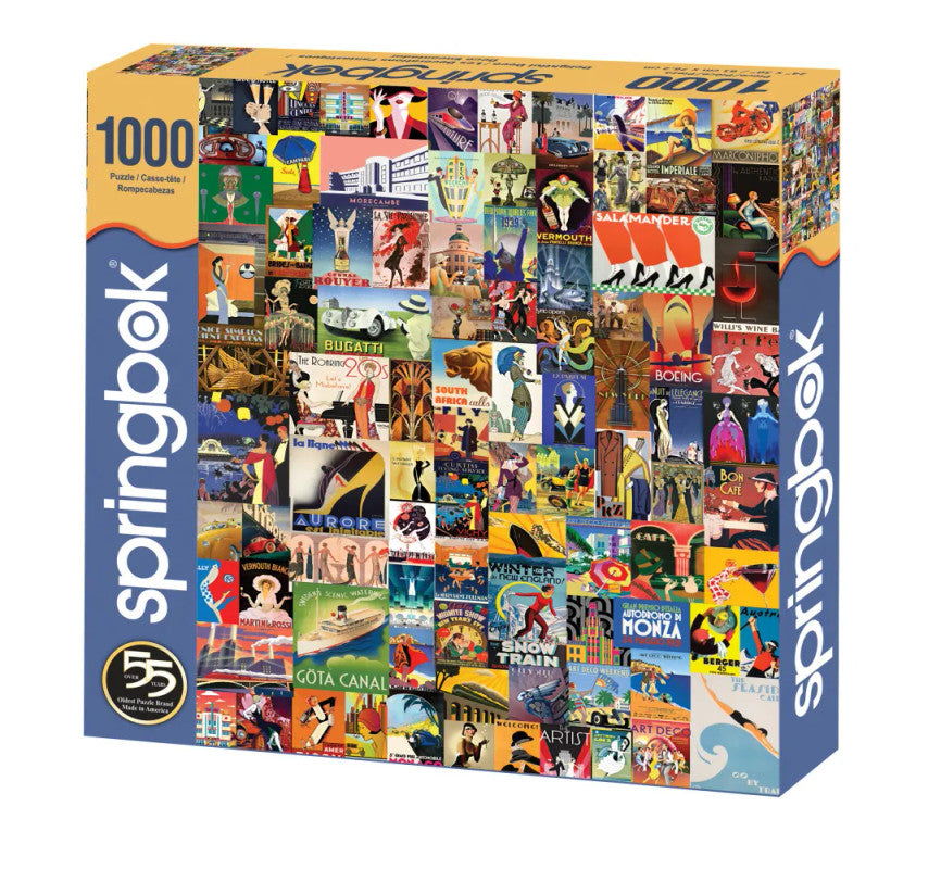 SPRGBK Delightful Deco 1000 Piece Puzzle