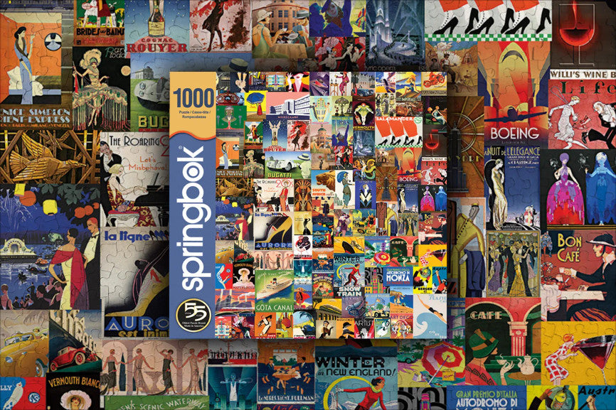 SPRGBK Delightful Deco 1000 Piece Puzzle