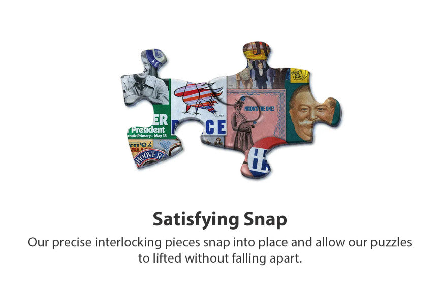 SPRGBK Poster Politics 1000 Piece Puzzle