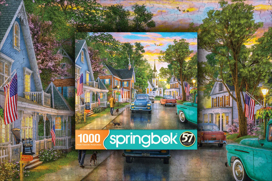 Blissful Borough 1000 Piece Puzzle