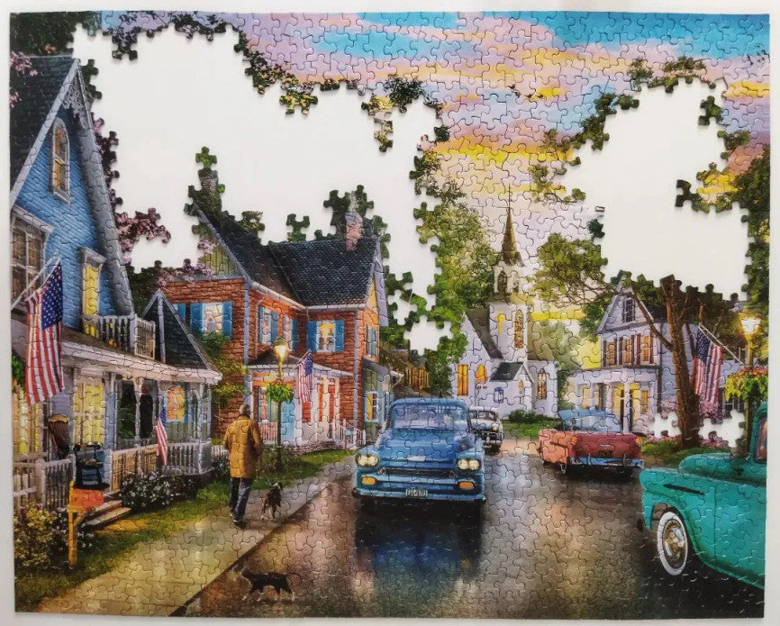 Blissful Borough 1000 Piece Puzzle