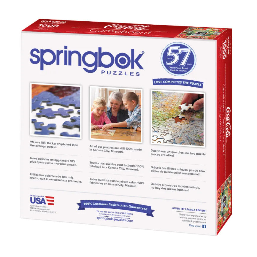 Coca-Cola Gameboard 1000 Piece Puzzle