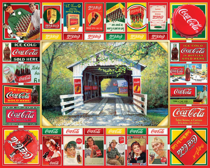 Coca-Cola Gameboard 1000 Piece Puzzle
