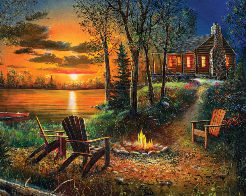 Summer Sunset 1000 Piece Puzzle