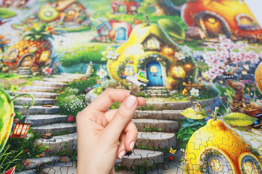 Fruitful Dream Village 500 Piece Puzzle
