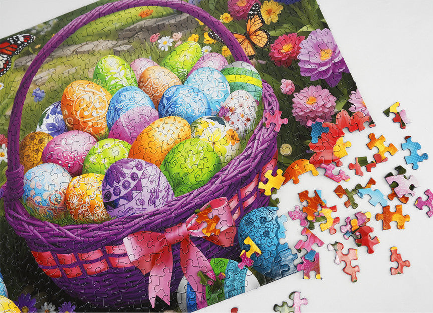 Easter in Bloom 500 Piece Puzzle