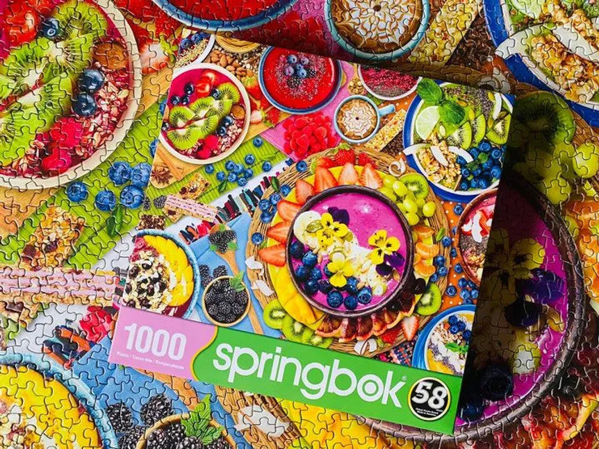 SPRGBK Smoothie Bowls 1000 Piece Puzzle