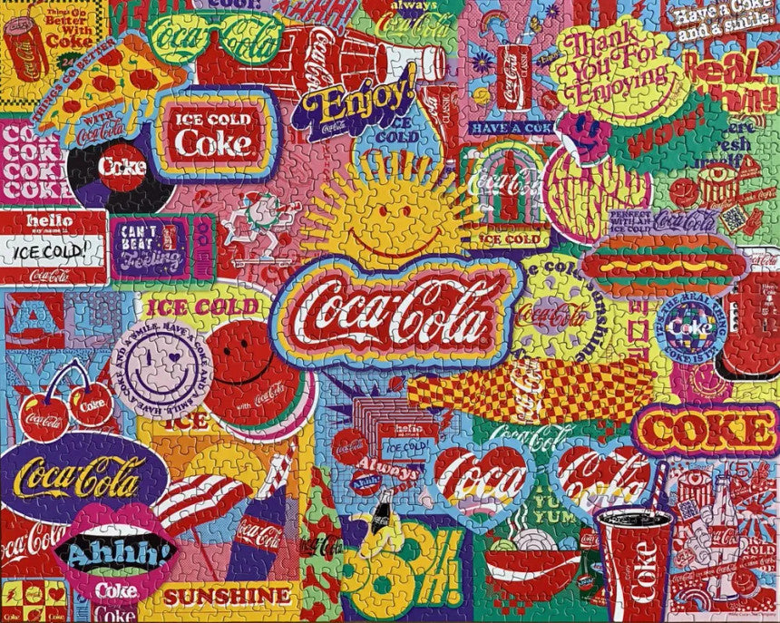 Coca-Cola Pop Art 1000 Piece Puzzle