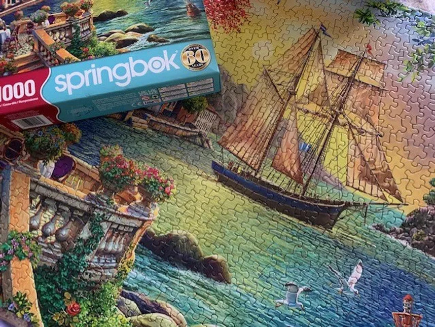 Oceanside Sunset 1000 Piece Puzzle