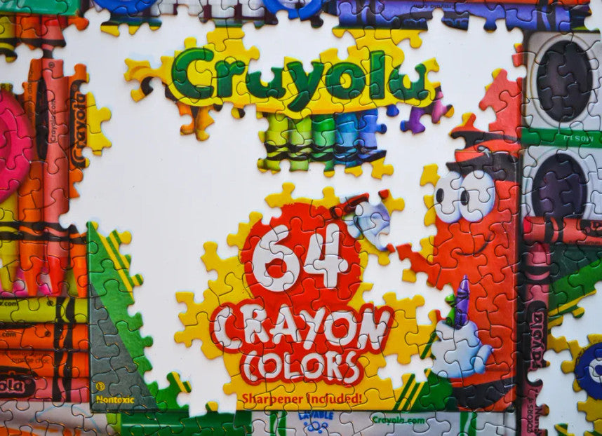 Crayola Artist's Table 1000 Piece Puzzle