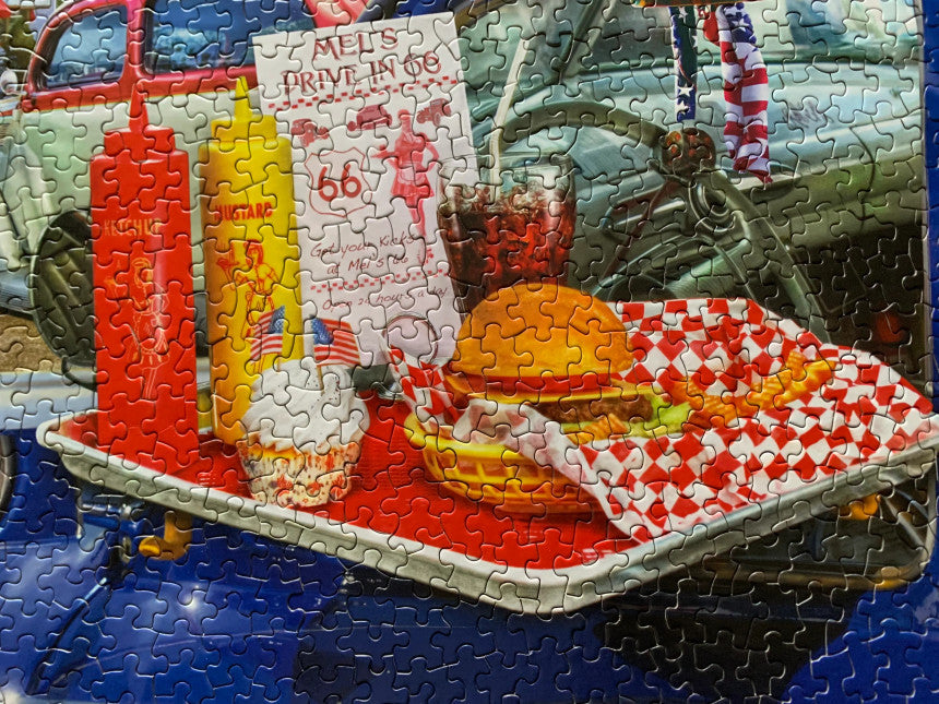 Mel's Drive In 1000 Piece Puzzle
