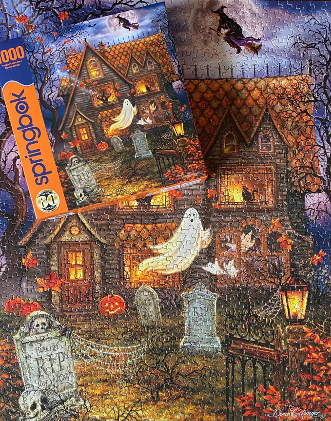 Haunted House 1000 Piece Puzzle    