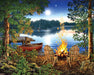 Lakeside Canoe 1000 Piece Puzzle