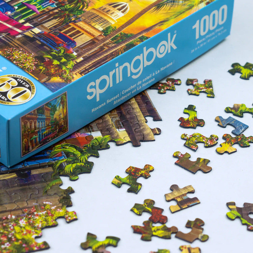 Havana Sunset 1000 Piece Puzzle