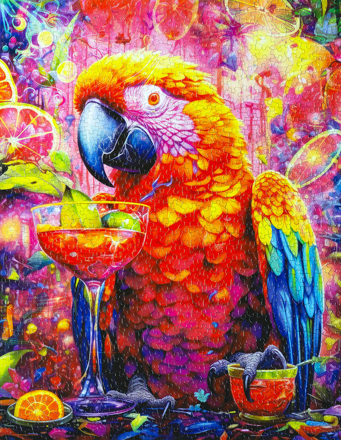 Paradise Parrot 1000 Piece Puzzle