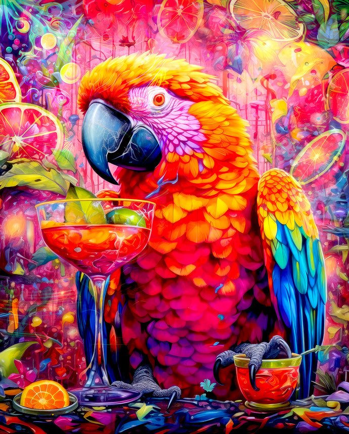 Paradise Parrot 1000 Piece Puzzle