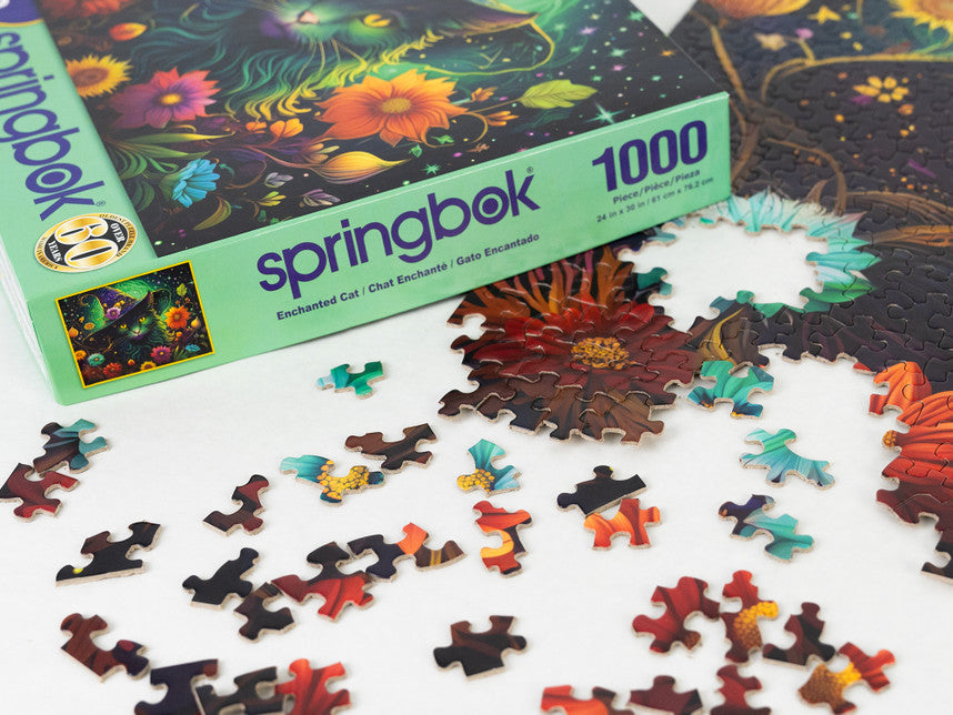 Enchanted Cat 1000 Piece Puzzle
