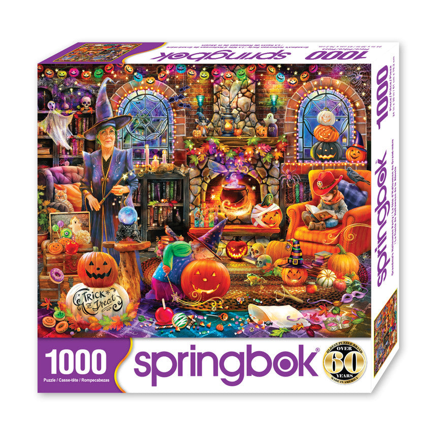 Grandma's Halloween Party 1000 Piece Puzzle