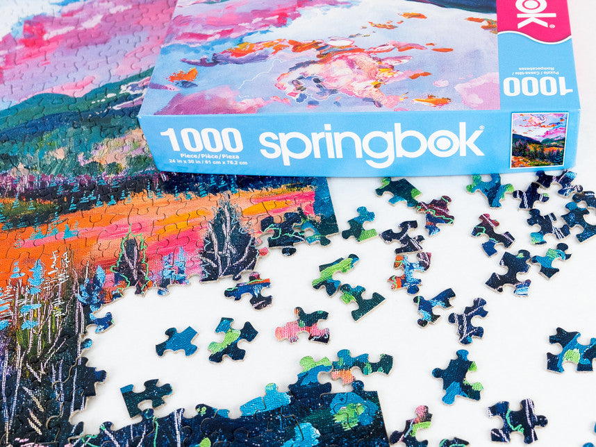 Rocky Mountain Twilight 1000 Piece Puzzle