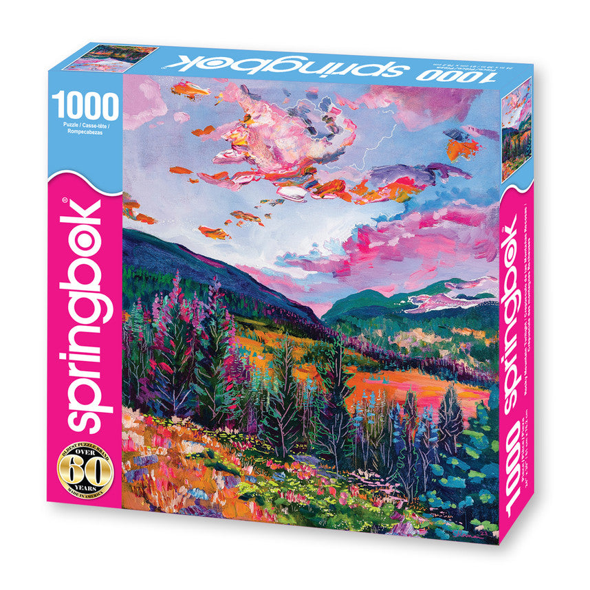 Rocky Mountain Twilight 1000 Piece Puzzle