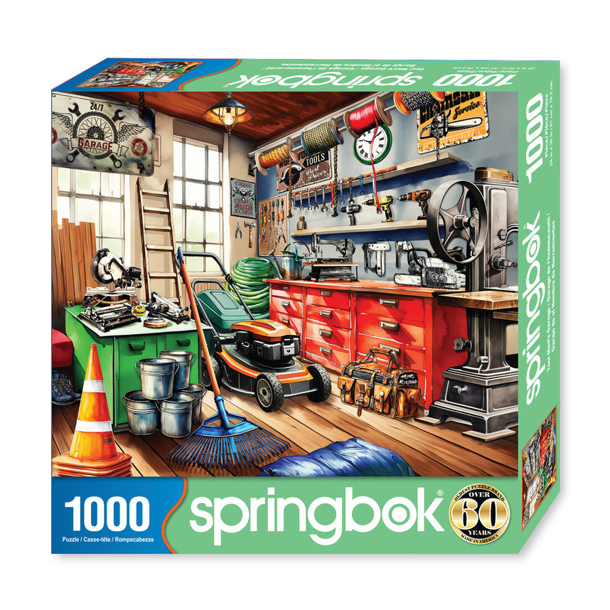 Tool Man's Garage 1000 Piece Puzzle