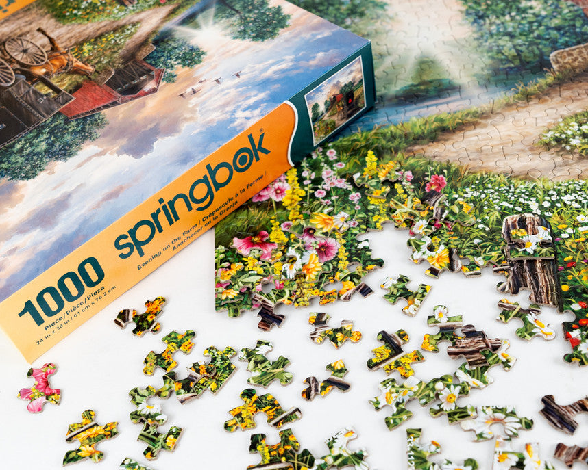 Evening on The Farm 1000 Piece Puzzle