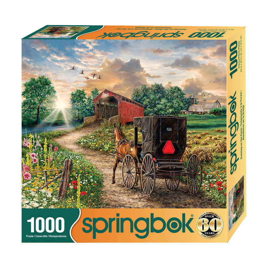 Evening on The Farm 1000 Piece Puzzle